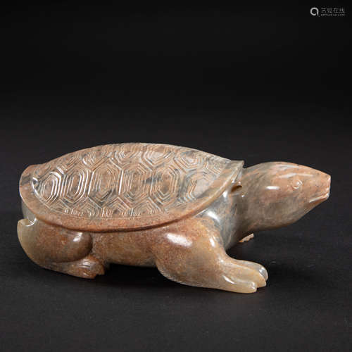 HETIAN JADE TORTOISE, HAN DYNASTY