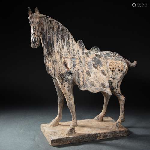 CHINESE STONE HORSE, TANG DYNASTY