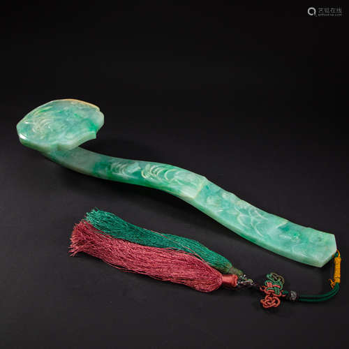 CHINESE IMPERIAL COURT JADE RUYI, QING DYNASTY