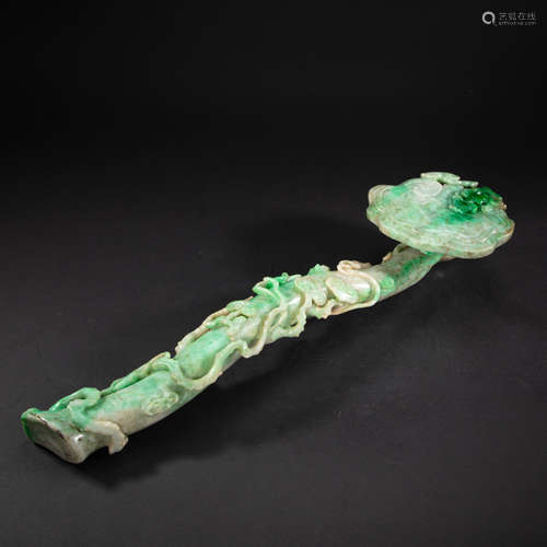 CHINESE IMPERIAL COURT JADE RUYI, QING DYNASTY