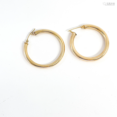 Gold Hoop Earrings