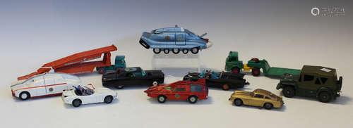 A collection of Corgi Toys, Dinky Toys, Matchbox and other d...