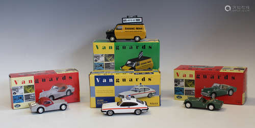 A collection of modern diecast models, including a Corgi Avi...