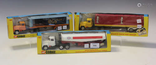 Three Corgi Major articulated lorries, comprising a No. 1106...