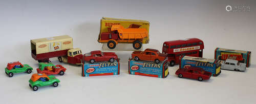 A small collection of diecast vehicles, comprising a Budgie ...