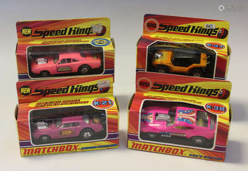 Twelve Matchbox Speedkings cars, including a K-38 Gus's Gulp...