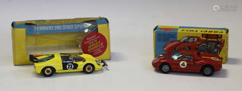 A Corgi Toys No. 314 Ferrari Berlinetta 250 Le Mans, boxed, ...