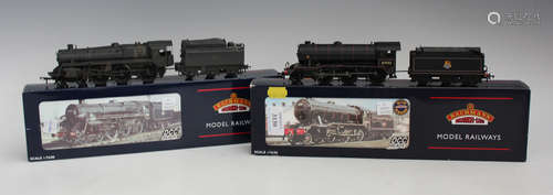 Five Bachmann Branch-Line gauge OO locomotives and tenders, ...