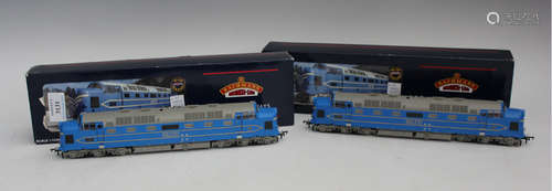 Four Bachmann Branch-Line gauge OO diesel locomotives, compr...