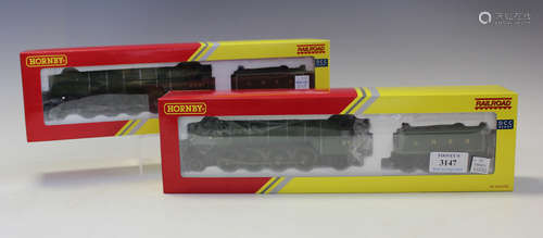 Two Hornby Railroad gauge OO DCC ready R.3171 Class P2 locom...