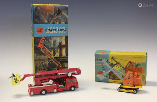 A Corgi Toys Major No. 1127 Simon Snorkel fire engine, boxed...