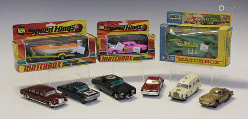 A small collection of Corgi Toys vehicles, including a No. 2...