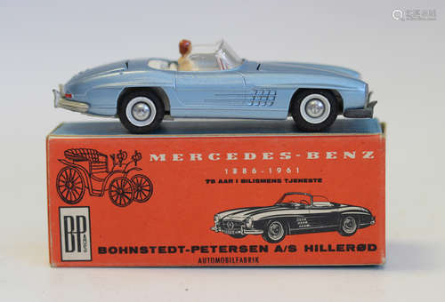 A Tekno No. 924 Mercedes-Benz 300 SL, finished in metallic b...