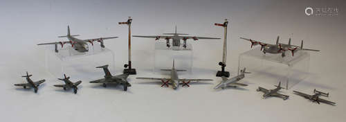 A collection of Dinky Toys models, including an Armstrong Wh...