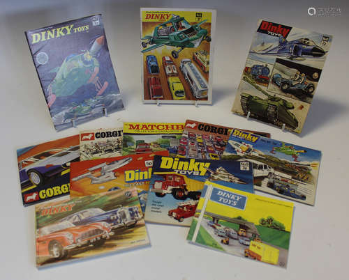 A small collection of toy catalogues, comprising seven Dinky...