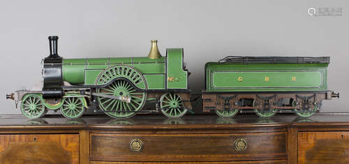 An impressive 5-inch gauge live steam model of a Great North...