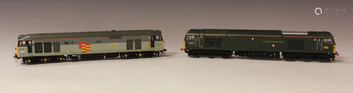 Two Hornby gauge OO DCC ready limited edition Rail Express d...