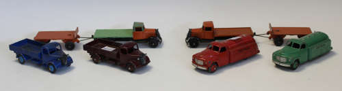 A collection of Dinky Toys commercial and public transport v...