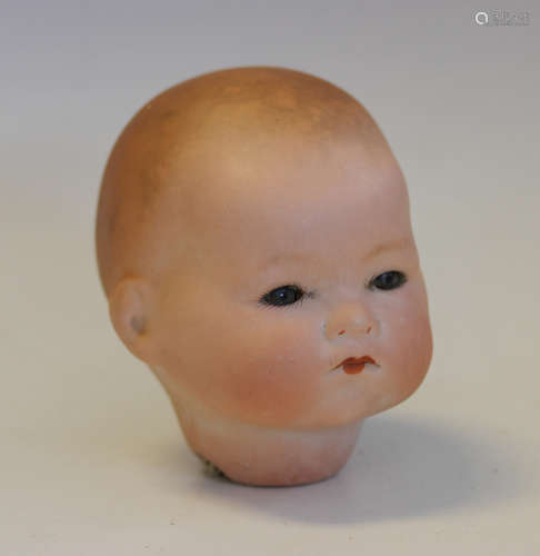 An Armand Marseille bisque head Dream Baby doll's head, impr...