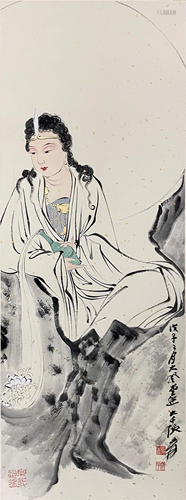 A Chinese Painting By Zhang Daqian