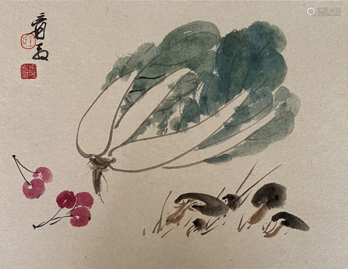 A Chinese Painting By Zhang Daqian