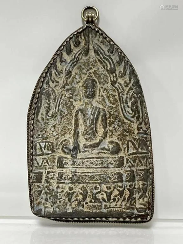 A Qing Dynasty Bronze Buddha