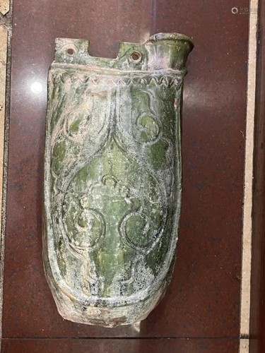 Han Dynasty Green Glazed Vase