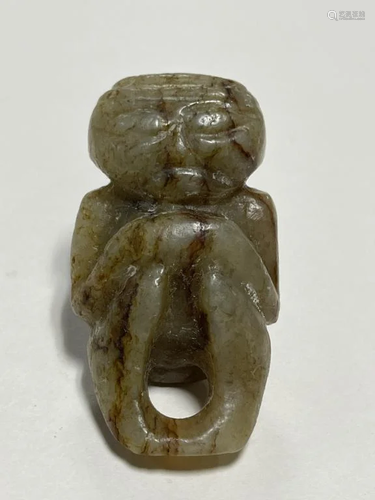 A Han Dynasty Jade Carving