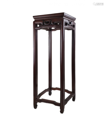 CHINESE WOOD PLANT STAND