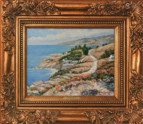 A. COLE, OIL ON CANVAS 