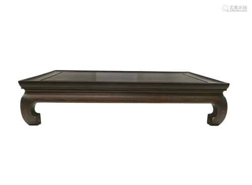 CHINESE HARDWOOD LOW TEA TABLE