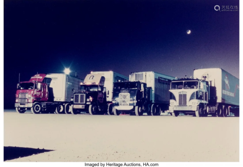 Michael Ruetz (German, 1940) Trucks, Interstate