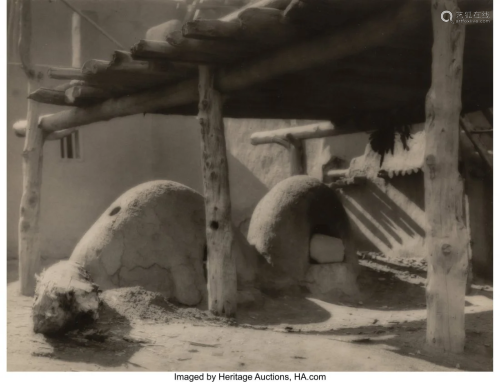 Forman Hanna (American, 1882-1950) Pueblo, Taos
