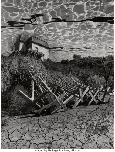 Jerry Uelsmann (American, 1934) Untitled (House