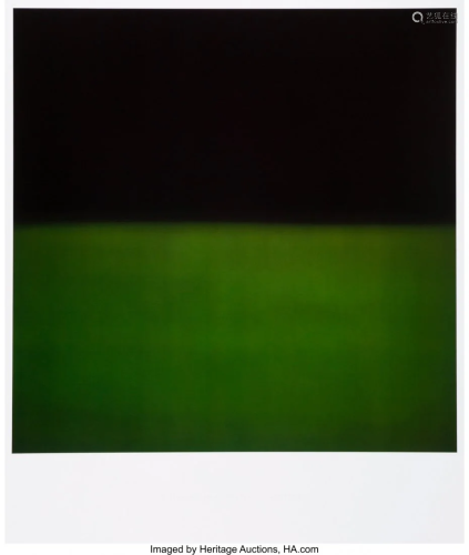Hiroshi Sugimoto (Japanese, 1948) Opticks, Green