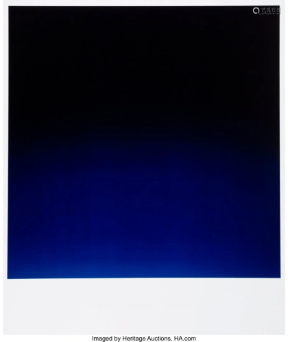 Hiroshi Sugimoto (Japanese, 1948) Opticks, Blue