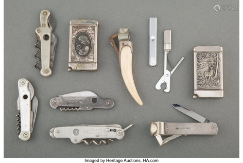 A Group of Nine Cigar Cutters Marks