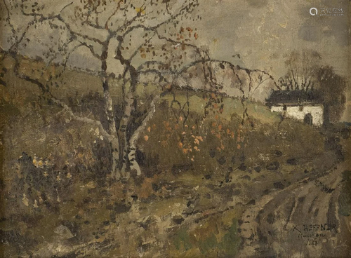 KARL HEFFNER, HERBSTLANDSCHAFT