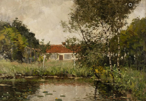 PAUL MATHIEU, LANDHAUS AM SEE