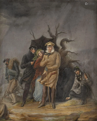 JOHANN FRIEDRICH HOSSFELD, FAMILIENBILDNIS