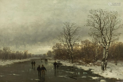 A. POHL, WINTERLANDSCHAFT