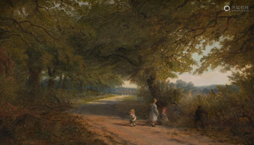 THOMAS ROSE MILES, BAUERNFAMILIE AM WALDWEG