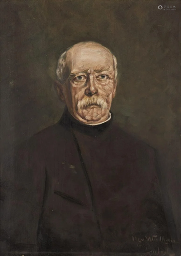 M. VON WERTHEIM, OTTO VON BISMARCK (NACH FRANZ VON