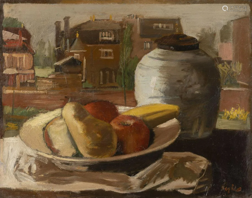 MAURICE SEGHERS, STILLLEBEN MIT FRueCHTEN UND