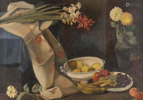 GUSTAV HILBERT, SACHLICHES BLUMEN- UND