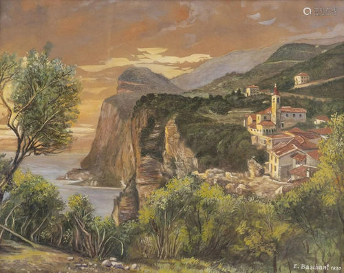 EMIL BASCHANT, TREMOSINE AM GARDASEE