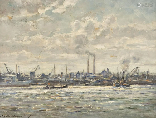 FRITZ KoeHLER, IM HAFEN