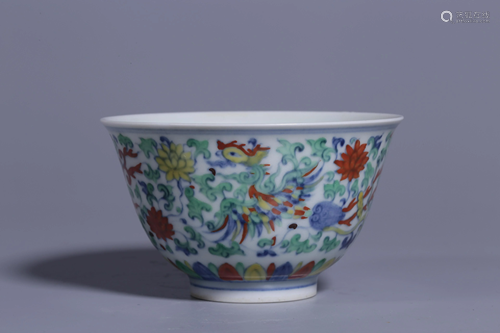 Ming Dynasty - 'Chenghua Period Made Mark' Doucai