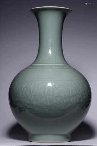 Qing Dynasty - 'Qianlong Period Made Mark' Celadon