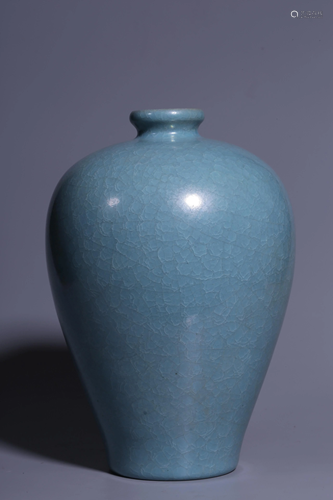 Song Dynasty - Ru Ware Icy Crack Pattern Meiping